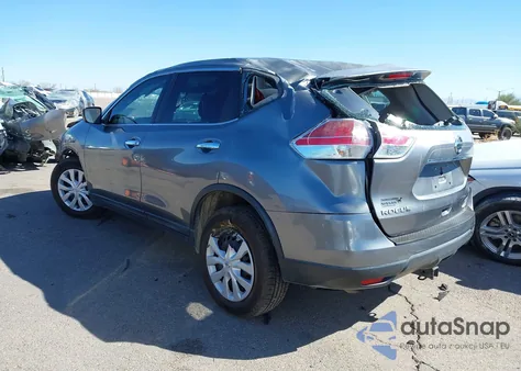 2015 Nissan Rogue S from USA, damaged, VIN KNMAT2MT6FP579720